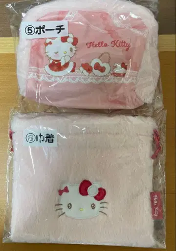 산리오 키티 복권 파우치 복조리 2세트 [ 새상품 미개봉 ]