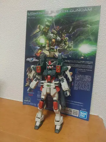 1/144 HG 라이트닝 스타 건담 도색 완성품 상품 동시 300엔 할인