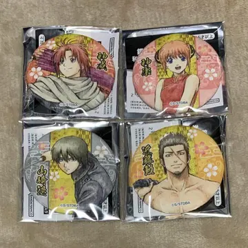 은혼 캐릭터 팝업 스토어 화조풍월 캔뱃지 카구라 카무이 콘도 야마자키