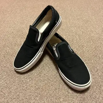 Vans 반스 슬립온 블랙 사이즈