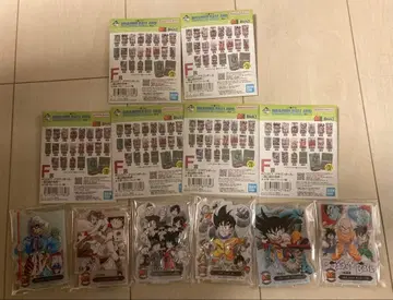 제일복권 드래곤볼 DRAGON BALL 40th 그 F상 6개