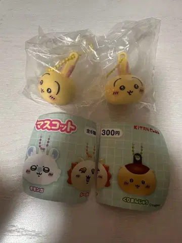 치이카와 (먼작귀) 립 캡 마스코트 (토끼 2개 세트)