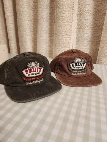 fruit of the loom 캡 2개