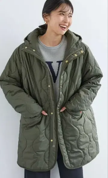 밴야드 스톰 유니버셜 오버롤 퀼팅 후디 자켓