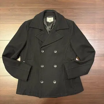 TK 피코트 블랙 사이즈 3 더블 브레스트