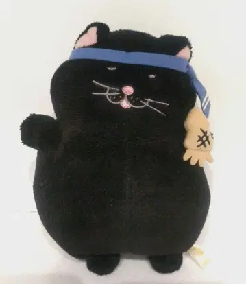 뚱냥이 꽃보다 경단이냥 봉제 인형 쿠로 검은 고양이 고양이 고양이 고양이