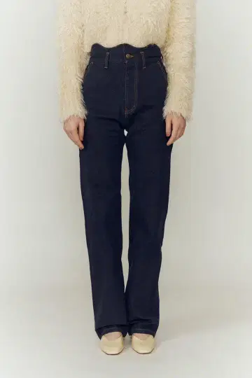 EAPHI WAVE DESIGN HIGH WAIST DENIM