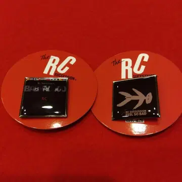 RC SUCCESSION 핑 배지 2개 세트