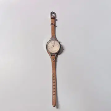 FOSSIL 파슬 손목시계 베이지 배터리 교환 필요