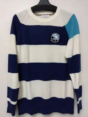 JUN&ROPE 스트라이프 골프 스웨터