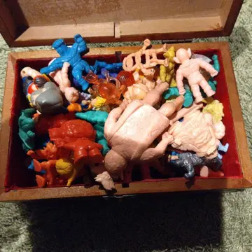 쇼와 레트로 근육맨 근육맨 지우개 묶음 판매 93개 보물 있을지도