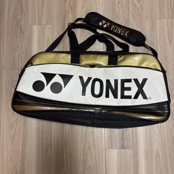 새상품급 YONEX 라켓백 화이트/골드 올림픽 모델