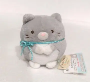 스미코구라시 테노리 봉제 인형 고양이 형제 그레이 고양이 2019