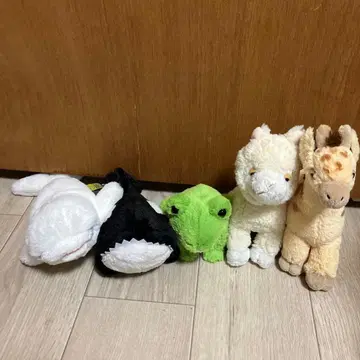 산레몬 플러피 봉제 인형 세트 동물 묶음 판매