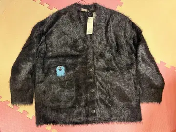 GU 퍼펫 스 오버사이즈 가디건 XL 블랙