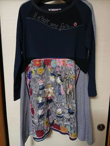 알베로베로 돼지 프린트 원피스