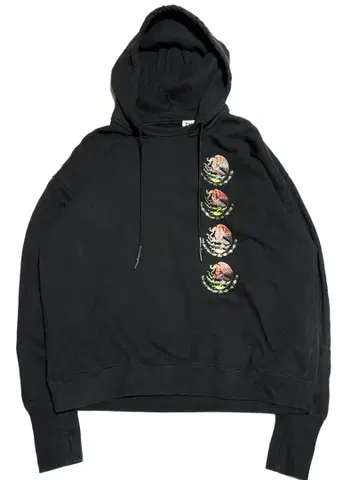 베드윈 에버라스트 후디 후드티 후가공 복싱 콜라보