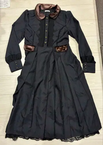 axes femme 블랙 롱 원피스 M