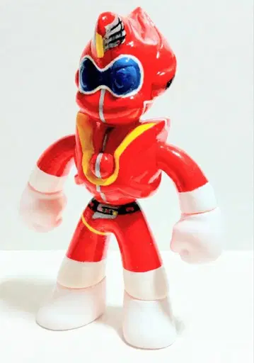 마츠무라다마 지구의 화신 이라스 아카레인저 컬러 소프트 비닐