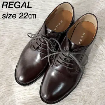 [컨디션 최상] 리걸 W861 가죽 플레인토 포스트맨 슈즈 22cm