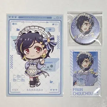 좀비랜드 사가 미즈노 아이 인스턴트 사진풍 카드 캔뱃지 특전 엽서