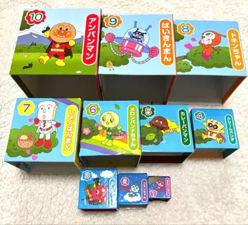 호빵맨 커다란 나무가 되는 차곡차곡 넣고 세는 ABC 큐브 쌓기