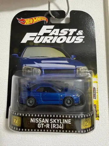 Hot Wheels NISSAN SKYLINE GT-R (R34)