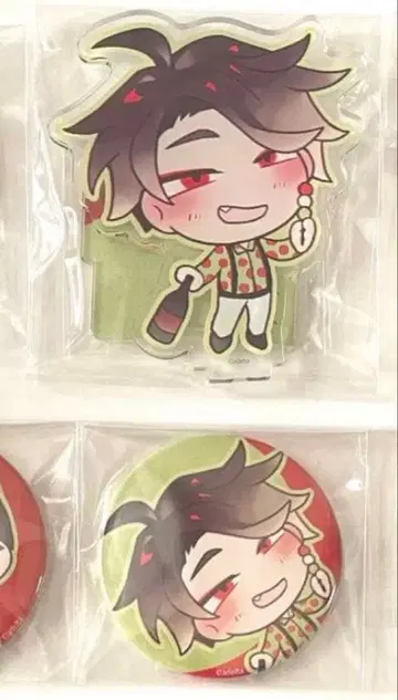 대죄 스텔라워스 특전 아크릴 스탠드 캔뱃지 타케시바