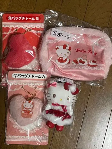 헬로키티 복권 4점 세트