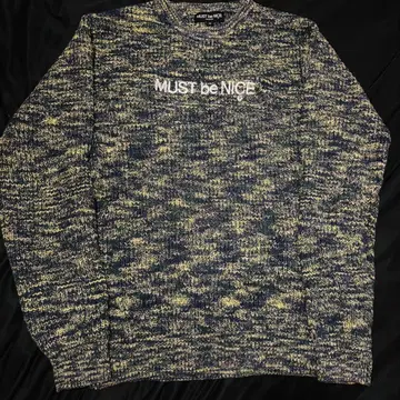 ripndip MUST be NICE 니트 스웨터 네이비 계열