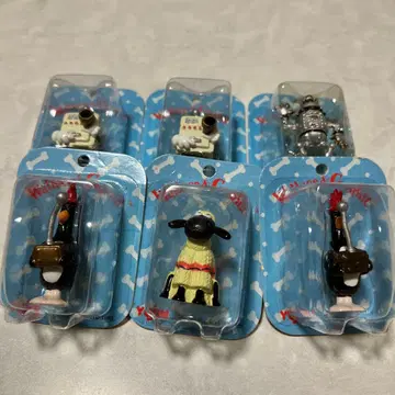 숀더쉽 월레스와 그로밋 피규어 세트