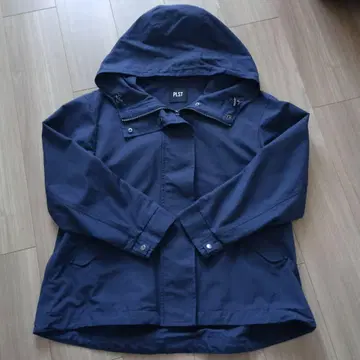 PLST 네이비 마운틴 후드티 S