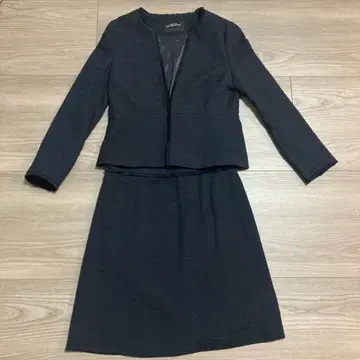 GREEN LABEL RELAXING 트위드 수트 38 상하의