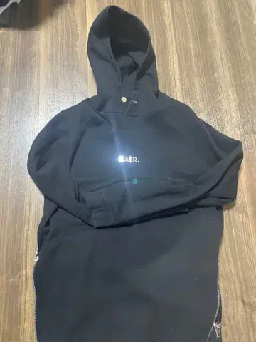 BALR. 블랙 후드 부착 맨투맨 셋업 / Q 시리즈 / 고급 라인