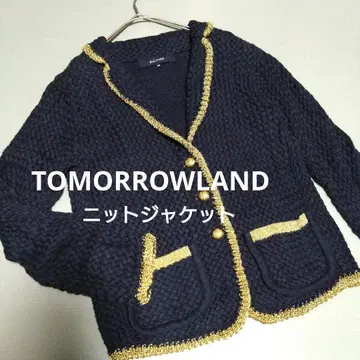 맥피 투모로우랜드 골드 버튼 네이비 자켓 식 포멀