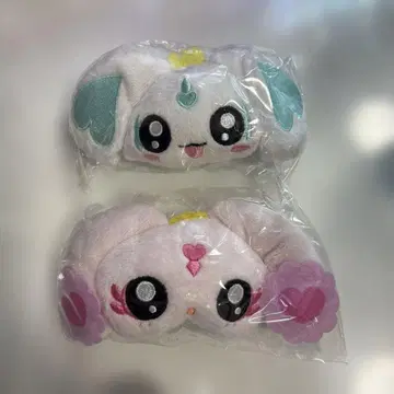 프리큐어 올스타즈 봉제 인형 클립 포룬 루룬