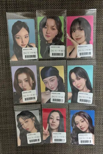 TWICE 온라인 복권 스티커