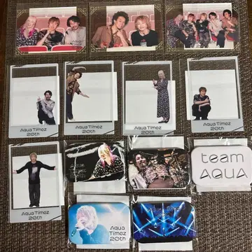 Aqua Timez 20주년 기념 온라인 복권 묶음 판매