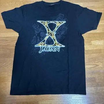 X JAPAN 로고 티셔츠 블랙 2009년대
