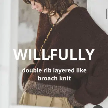 WILLFULLY double rib layered like knit