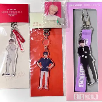 BTS SUGA 윤기 아크릴 키링 LYS SYS BTS WORLD
