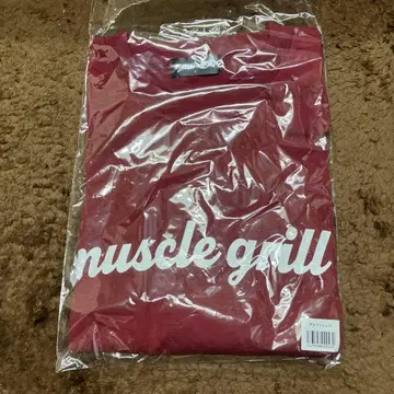 머슬그릴 로마자 T셔츠 레드1