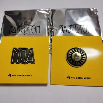 Mrs. GREEN APPLE 바벨탑 랜덤 아이템 핀즈 2종 세트