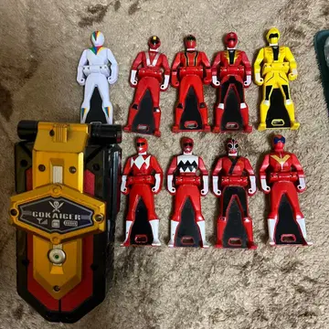 고카이저 모바이레츠 & 레인저 키 9개 세트