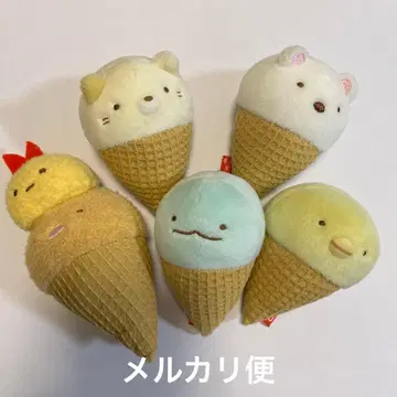 스미코구라시 테노리 봉제 인형 유니클로 아이스 5종 컴플리트