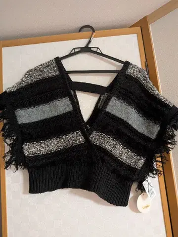 새상품 야마다야 스콧 클럽 ample 니트 베스트