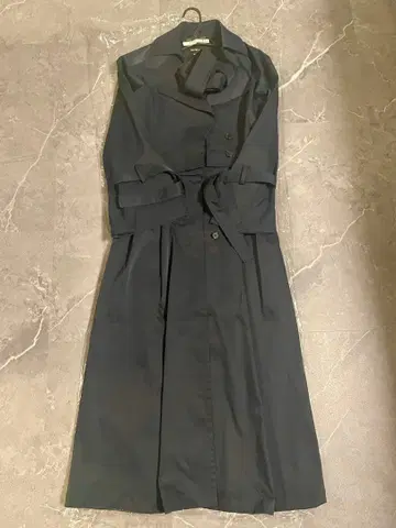 UNITED TOKYO 멀티 3WAY 4WAY 트렌치코트 네이비