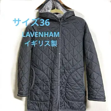 LAVENHAM 그레이 퀼팅 자켓