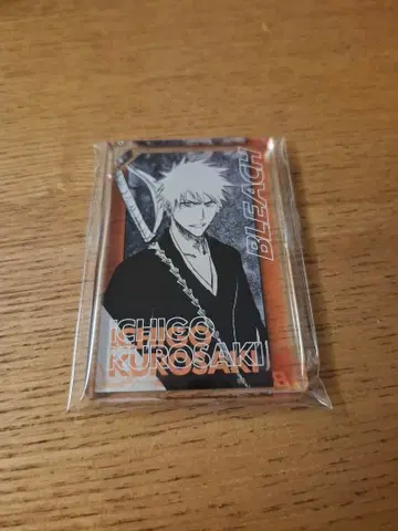 BLEACH 도미노풍 아크릴 키링 쿠로사키 이치고
