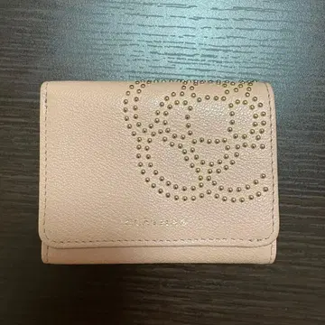 CLATHAS 클레이사스 핑크 3단 폴더형 지갑